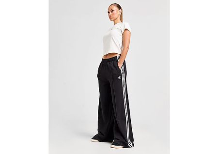 adidas Originals 3-Stripes Wide Leg Joggers - Black- Dames