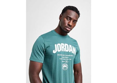 Jordan Wordmark T-Shirt - Oxidised Green- Heren