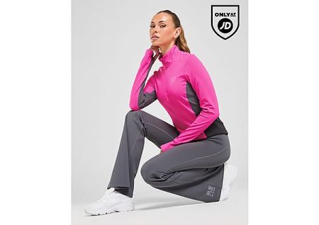 PE Nation Enduro 1/4 Zip Track Top - Pink- Dames