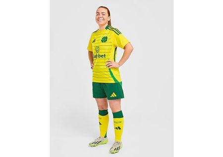 adidas Celtic 2024/25 Away Shirt Dames - Yellow- Dames