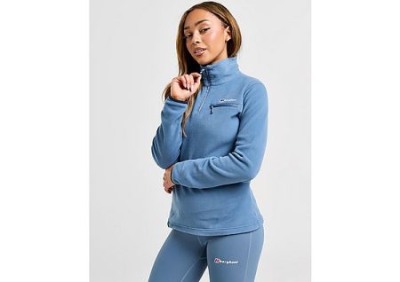 Berghaus Prism 1/4 Zip Top - Blue- Dames