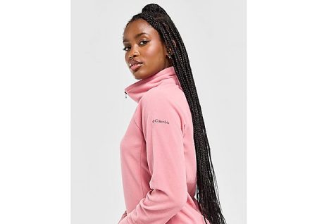 Columbia Glacial Polar Fleece 1/4 Zip Top Dames - Pink- Dames