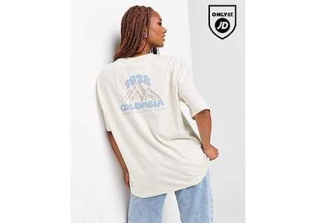 Columbia Bubble Mountain T-Shirt - Cream- Dames