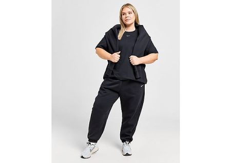 Nike Plus Size Phoenix Fleece Oversized Joggers - Black- Dames