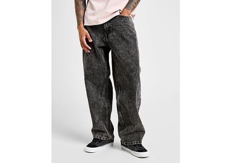 Vans Check-5 Baggy Stonewash Jeans - Zwart- Heren