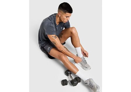 Under Armour Launch Heather 7" Shorts - Grijs- Heren