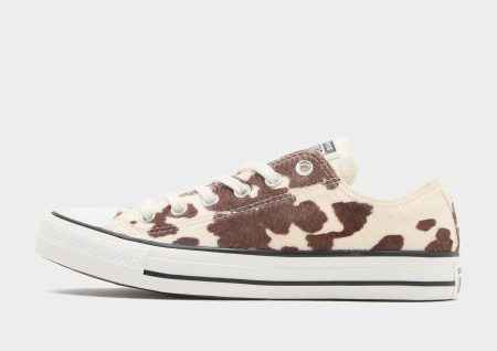 Converse Chuck Taylor All Star Ox Cow Print Dames - Wit- Dames