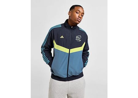 adidas Ajax SZN Track Top - Legend Ink / Altered Blue- Heren