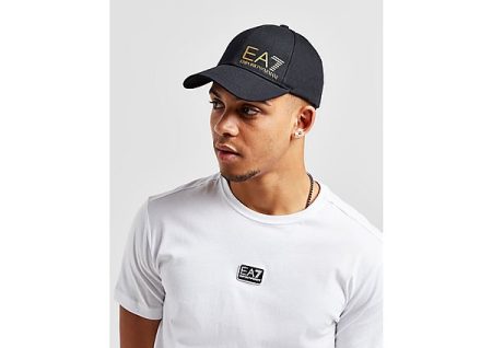 Emporio Armani EA7 Training Logo Cap - Black- Dames