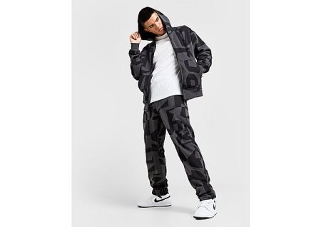 Jordan Sport All Over Print Fleece Joggers - Black/Black- Heren