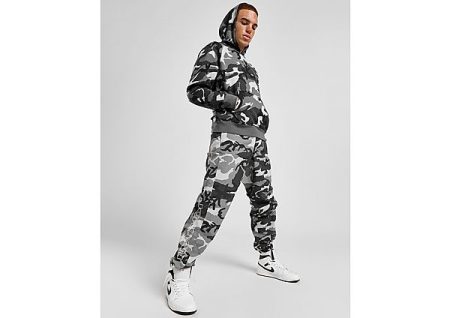 Jordan MVP Camo All Over Print Joggers - Black/Sail- Heren