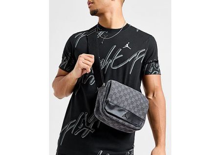 Jordan Monogram Messenger Bag - Black- Dames