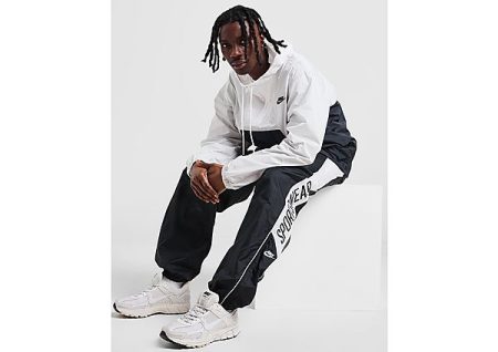 Nike Geweven joggingbroek voor heren Club - Wit- Heren