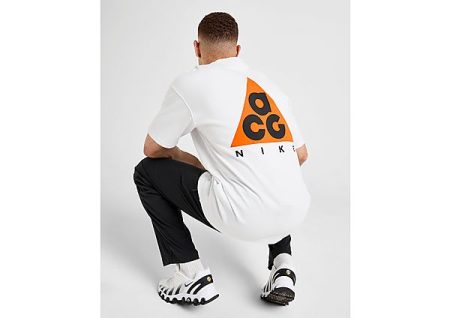 Nike ACG Back Graphic T-Shirt - Wit- Heren