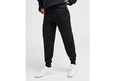 Nike Joggingbroek met halfhoge taille voor dames Sportswear Tech Fleece - Zwart- Dames