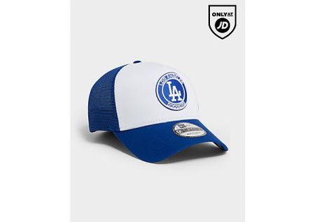 New Era MLB LA Dodgers 9FORTY Trucker Cap - Wit- Dames