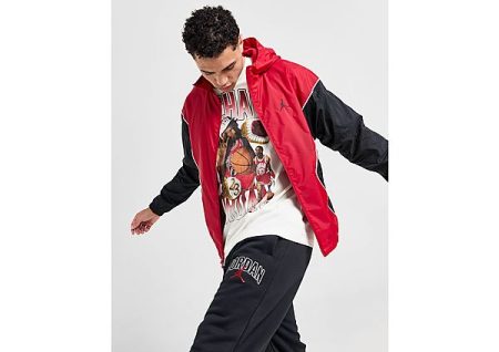 Jordan Draft Jacket - Varsity Red/Black/Sail/Black- Heren