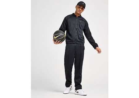 Jordan Poly Track Top - Black- Heren