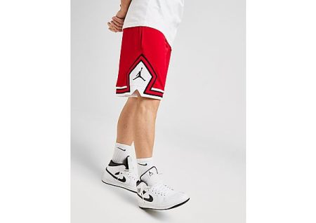 Jordan Diamond Herenshorts van mesh met Dri-FIT Jordan Sport - Gym Red/White/Black- Heren