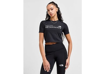 The North Face Tech Graphic Slim T-Shirt - Black- Dames