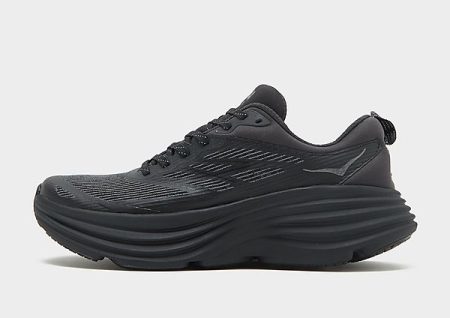 HOKA Bondi 8 Caged - Black- Heren