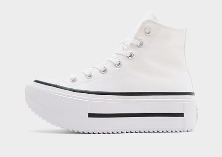 Converse Lift High Double Stack Dames - Wit- Dames