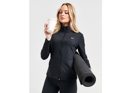 Under Armour Motion Full Zip Track Top - Black- Dames