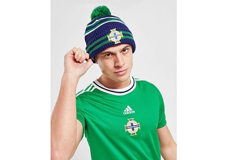 New Era Northern Ireland Pom Beanie - Green- Dames