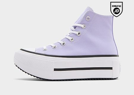 Converse Lift High Double Stack Dames - Paars- Dames