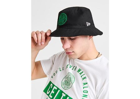 New Era Celtic FC Bucket Hat - Black- Dames