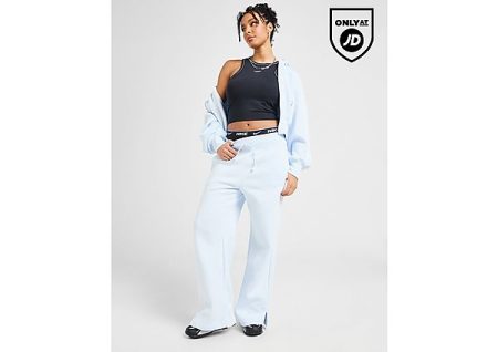Nike Joggingbroek met hoge taille en wijde pijpen voor dames Sportswear Phoenix Fleece - Blauw- Dames