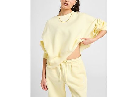 Nike Extra oversized sweatshirt met ronde hals voor dames Sportswear Phoenix Fleece - Alabaster- Dames