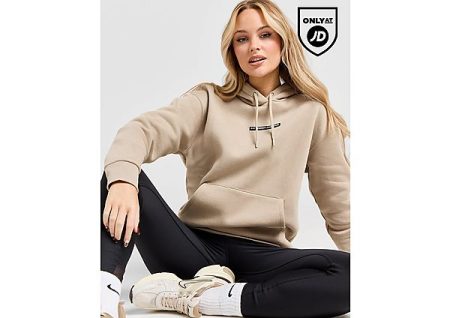 Under Armour Essential Overhead Hoodie - Beige- Dames