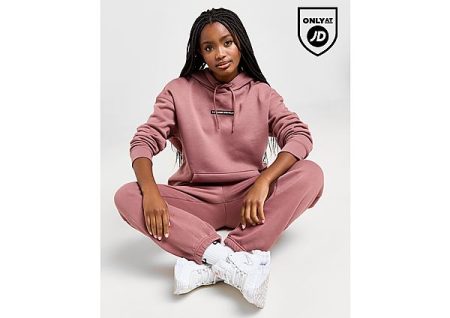 Under Armour Essential Overhead Hoodie - Pink- Dames