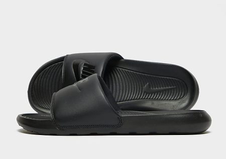 Nike Victori Slippers Heren - Black/Black/Black- Heren