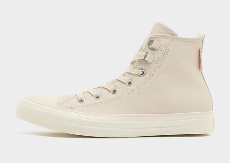Converse All Star High Leather Dames - Ecru Tint- Dames