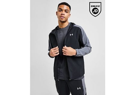 Under Armour UA Storm Woven Full Zip Jacket - Black- Heren