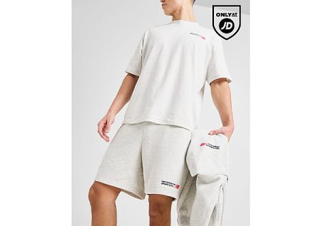 New Balance Core Logo Shorts - Grijs- Heren