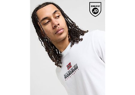 Napapijri Sory T-Shirt - Wit- Heren