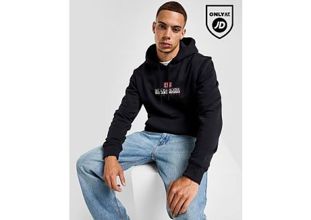 Napapijri Bory Overhead Hoodie - Zwart- Heren