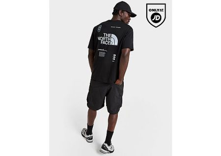 The North Face Graphic Oversized T-Shirt - Zwart- Heren