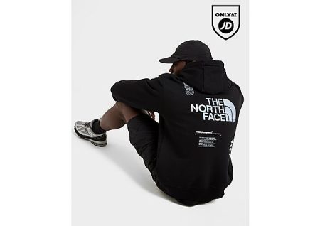 The North Face Oversized Hoodie - Wit- Heren