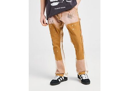 mnml Flare Denim Jeans - Bruin- Heren