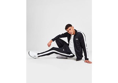 Under Armour Poly Tracksuit - Black- Heren