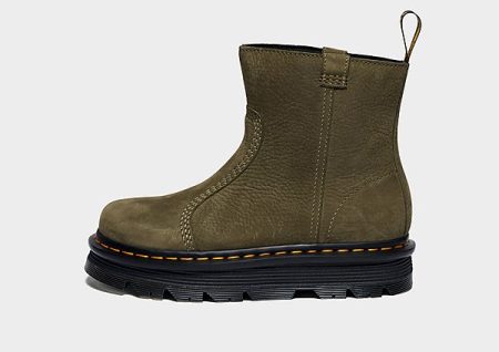 Dr. Martens Zebzag Rigger Boots Dames - Olive- Dames