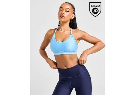 Under Armour Crossback Low Sports Bra - Blue- Dames