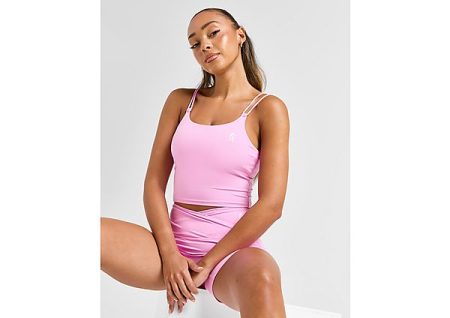 Gym King 365 Long Line Bralette - Pink- Dames