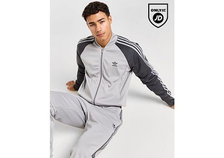 adidas Originals SST Track Top - Grey- Heren