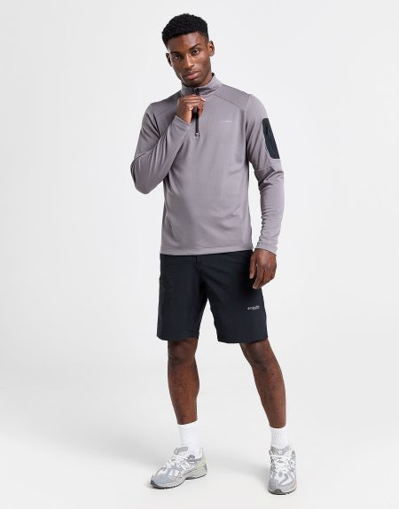 Columbia Tech 1/4 Zip Top - Grijs- Heren