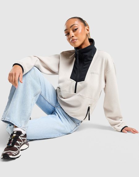 Columbia Sequoia 1/2 Zip Fleece - Wit- Dames